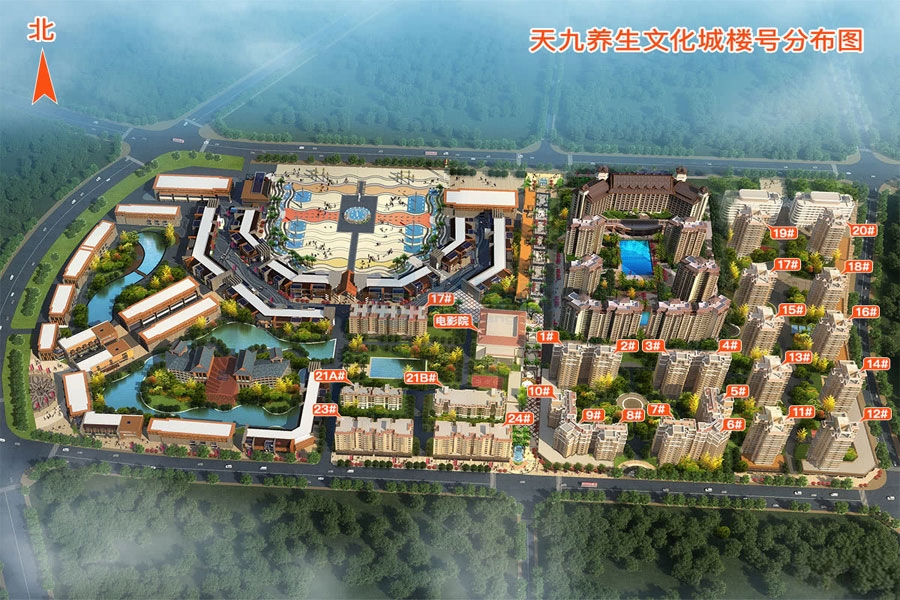 楼号分布图